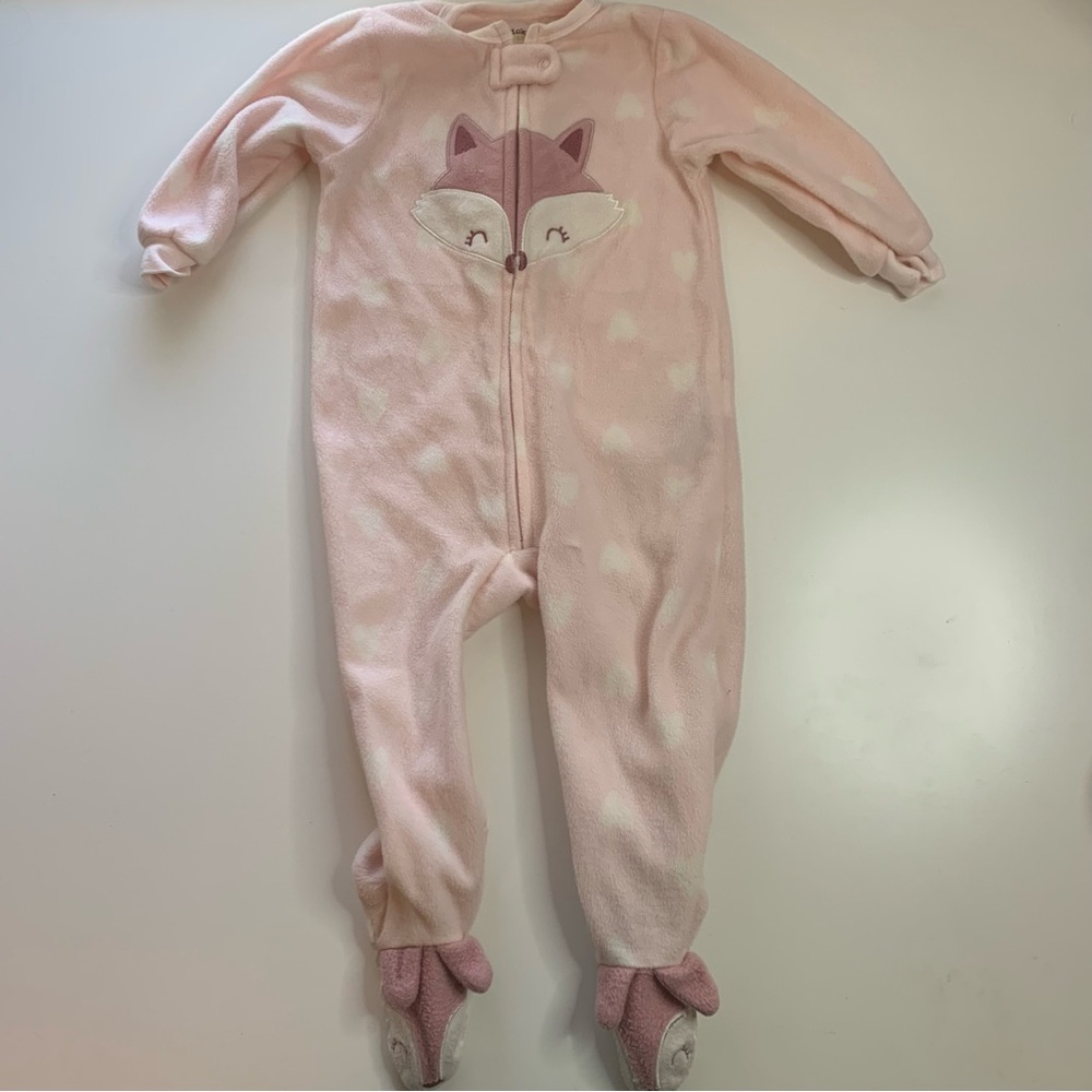Gerber‎ Pink and Cream Kids Footies Set - Picture 10 of 14